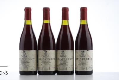 CLOS VOUGEOT 1990 - Herve Roumier - 4 Bottles