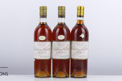 GILETTE CREME DE TETE GRANDE RESERVE 1949 - Mc - 3 Bottles