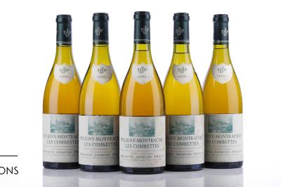 PULIGNY MONTRACHET LES COMBETTES 1995 - Jacques Prieur - 5 Bottles