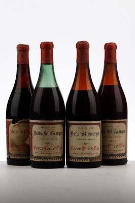 NUITS ST GEORGES 1959 - Coron - MB - 4 Bottles