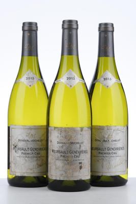 MEURSAULT GENEVRIERES 2015 - Michelot - 3 Bottles