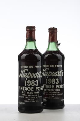 NIEPOORT VINTAGE PORT 1983 - Niepoort - 2 Bottles