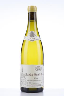 CHABLIS CLOS 2001 - Raveneau - 1 Bottle