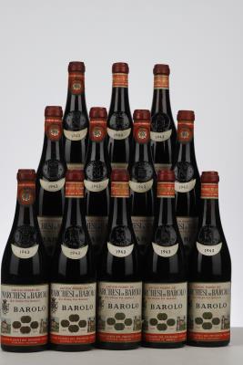 BAROLO 1943 - Marchesi di Barolo - 12 Bottles