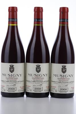 MUSIGNY VIEILLES VIGNES 2008 - Comte de Vogue - 3 Bottles