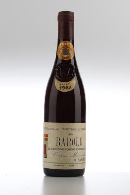 BAROLO 1967 - Cantina Mascarello - 1 Bottle