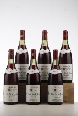 CLOS ST DENIS 1976 - Georges Lignier - 6 Bottles