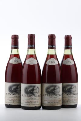 NUITS ST GEORGES LES LAVIERES 1976 - Charles Noellat - 4 Bottles