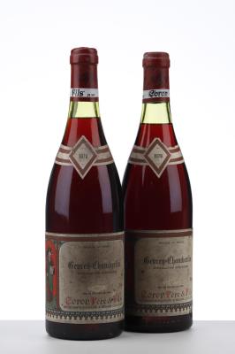 GEVREY CHAMBERTIN 1978 - Coron - 2 Bottles