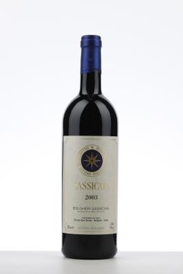 SASSICAIA 2003 - Tenuta San Guido - 1 Bottle