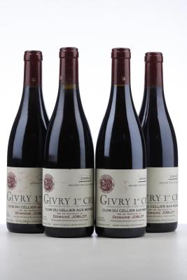 GIVRY CLOS DU CELLIER AUX MOINES 2005 - Joblot - 4 Bottles