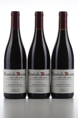 CHAMBOLLE MUSIGNY LES CRAS 2011 - Georges Roumier - 3 Bottles