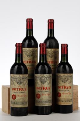 PETRUS 1960  - 5 Bottles