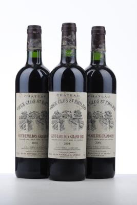 VIEUX CLOS ST EMILION 2004 - Mc - 3 Bottles