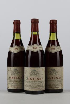 SANTENAY CLOS DU PASSE TEMPS 1975 - Rene Fleurot - 3 Bottles