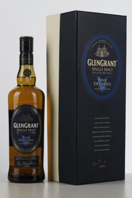 GLEN GRANT FIVE DECADES - Alc 46% 1 Bottle