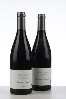 GIVRY ROUGE SERVOISINE 2016 - Joblot - 2 Bottles