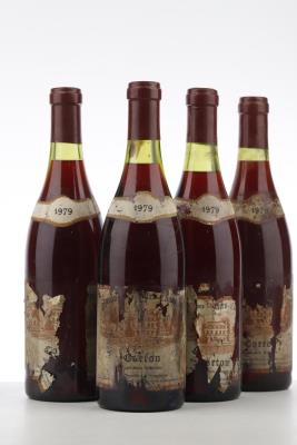 CORTON 1979 - Domaine des Hautes Chappeles - 4 Bottles
