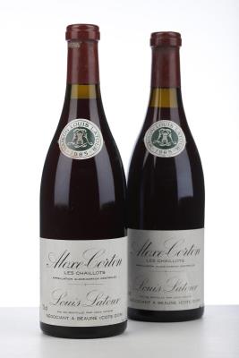 ALOXE CORTON LES CHAILLOTS 1985 - Louis Latour - 2 Bottles