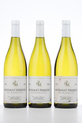 MEURSAULT PERRIERES 2004 - Pierre Morey - 3 Bottles