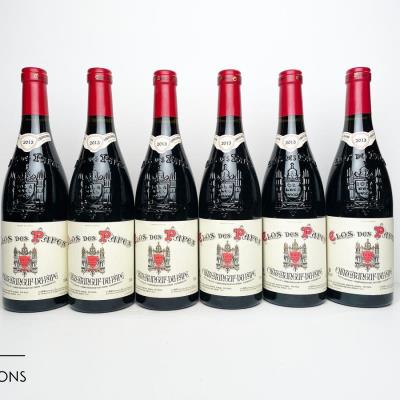 CHATEAUNEUF DU PAPE 2013 - Clos des Papes - 6 Bottles