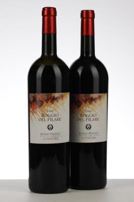 ROSSO PICENO ROGGIO DEL FILARE 1998 - Ascoli Piceno - 2 Magnums - Owc 1