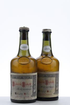 CHATEAU CHALON 1929 - A. Cartier - 2 Bottles