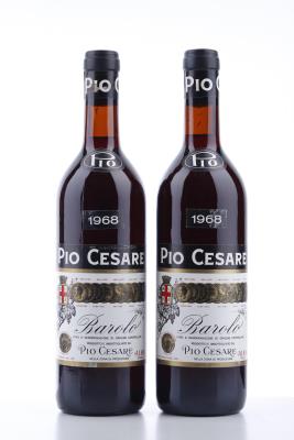BAROLO 1968 - Pio Cesare - 2 Bottles