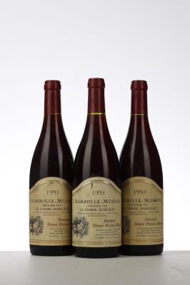 CHAMBOLLE MUSIGNY LA COMBE D'ORVEAUX 1993 - Perrot Minot - 3 Bottles
