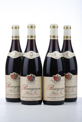 BOURGOGNE PINOT NOIR 2016 - Capitain Gagnerot - 4 Bottles