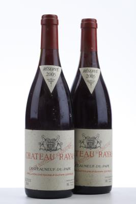 CHATEAUNEUF DU PAPE RAYAS 2005 - Reynaud - 2 Bottles