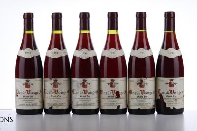 CLOS VOUGEOT 1994 - Denis Mortet - 6 Bottles