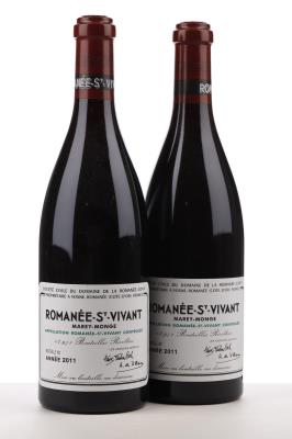 ROMANEE ST VIVANT 2011 - Domaine de la Romanee Conti - 2 Bottles