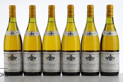 PULIGNY MONTRACHET LES PUCELLES 1995 - Domaine Leflaive - 6 Bottles