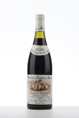 VOLNAY FREMIETS CLOS DE LA ROUGEOTTE 1990 - Bouchard Chateau de Beaune - 1 Bottle