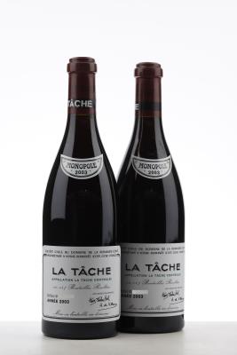 LA TACHE 2003 - Domaine de la Romanee Conti - 2 Bottles