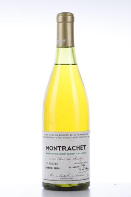 MONTRACHET 1984 - Domaine de la Romanee Conti - 1 Bottle