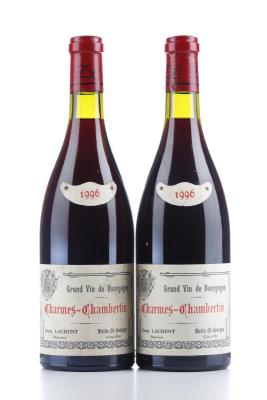 CHARMES CHAMBERTIN Dom Laurent 1996 - 2 Bottles