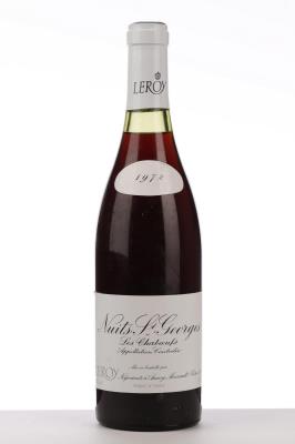 NUITS ST GEORGES LES CHABOEUFS 1972 - Leroy Negociant - 1 Bottle
