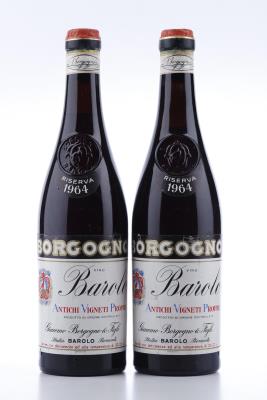 BAROLO RISERVA 1964 - Giacomo Borgogno - 2 Bottles