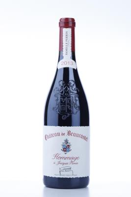 CHATEAUNEUF DU PAPE BEAUCASTEL HOMMAGE A JACQUES PERRIN 2013 - Beaucastel - 1 Bottle