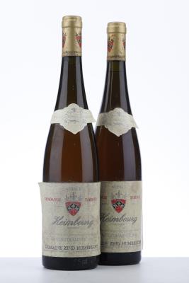 GEWURZTRAMINER HEIMBOURG VENDANGE TARDIVES 1996 - Zind Humbrecht - 2 Bottles