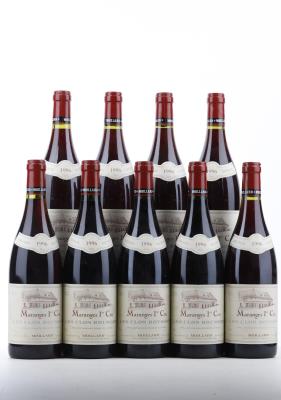 MARANGES LES CLOS ROUSSOTS 1996 - Moillard - 9 Bottles