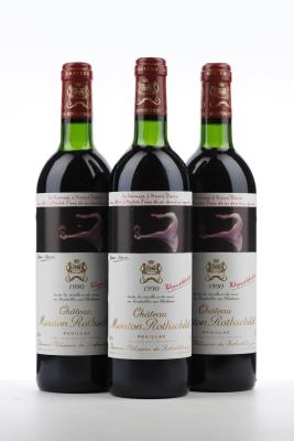 MOUTON ROTHSCHILD 1990 - Mc - 3 Bottles