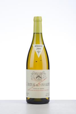 CHATEAU DE FONSALETTE BLANC 2009 - Rayas - 1 Bottle