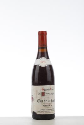 CLOS DE LA ROCHE 1976 - Georges Lignier - Caves Dessilly - 1 Bottle