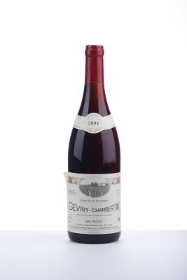 GEVREY CHAMBERTIN 2004 - Jacky Truchot - 1 Bottle