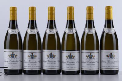 PULIGNY MONTRACHET LES FOLATIERES 2015 - Domaine Leflaive - 6 Bottles