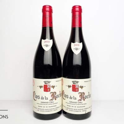 CLOS DE LA ROCHE 2008 - Armand Rousseau - 2 Bottles