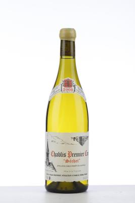 CHABLIS SECHET 2008 - Vincent Dauvissat - 1 Bottle